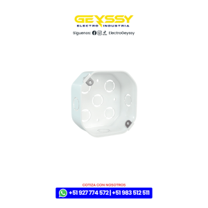 Caja de pase octogonal BL PAVCO