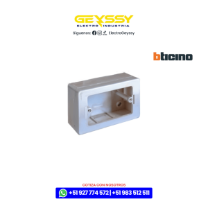Caja superficial universal 2×4 124x85x49 Bticino