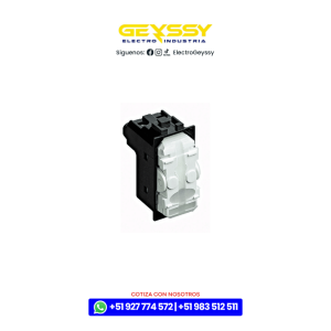 Interruptor de 3 vías s_cubretecla 16A-250V 1 mód. LIVING-LIGHT Bticino